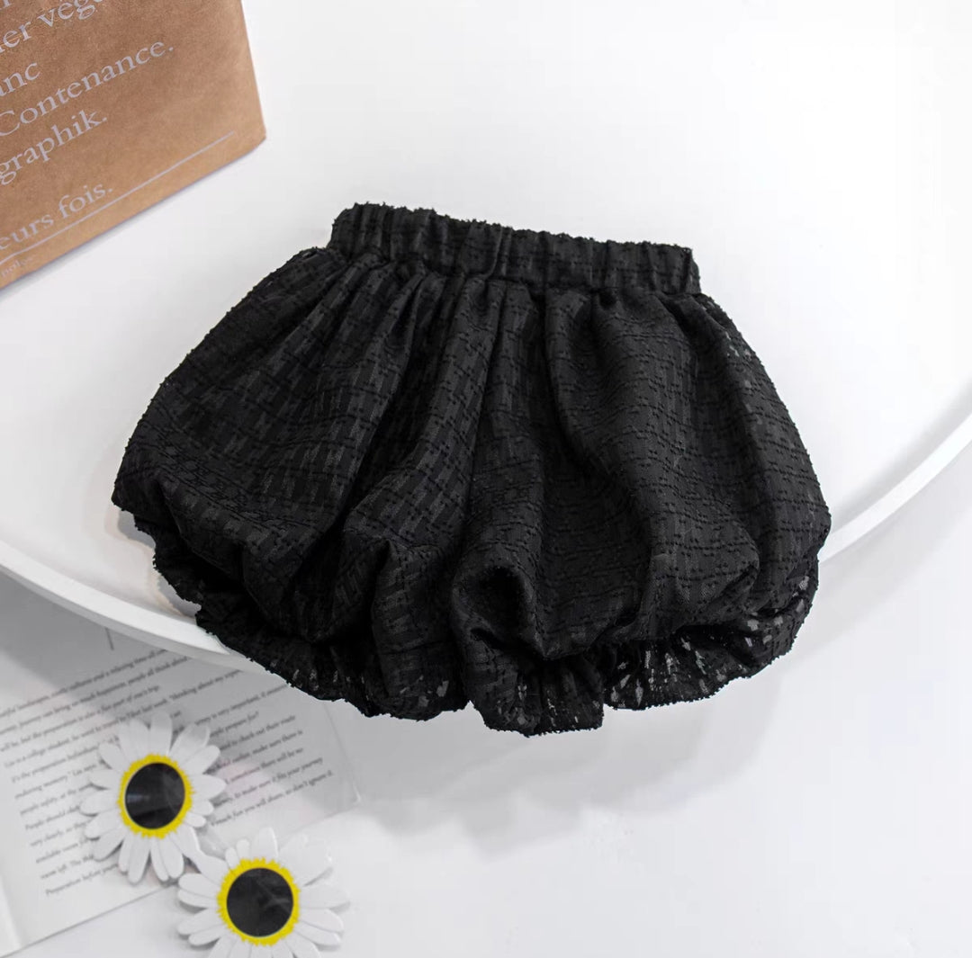 Bubble shorts (Black)